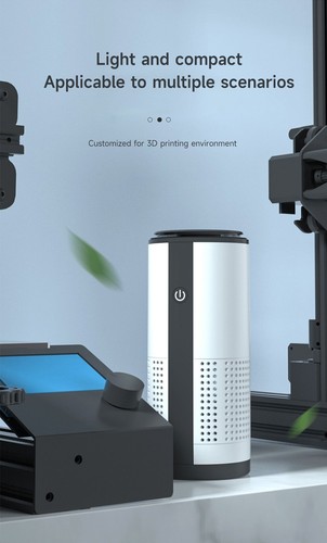 3D Printer Parts Efficient Air Purification Low Noise Triple Filter Element Fan - Picture 13 of 21