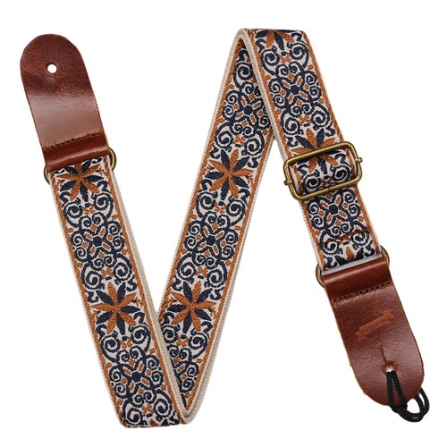 Guitar Instrument Strap Embroidery Pattern for Classical Guitar Mandolin Banjo - Imagen 12 de 17