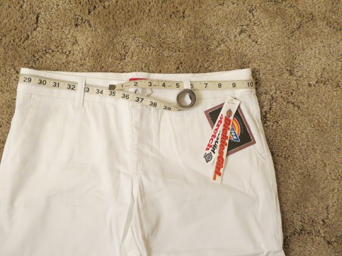 Dickies Jr Girl's pants size 11 Waist 34.5" x Inseam 24" White - Picture 6 of 9