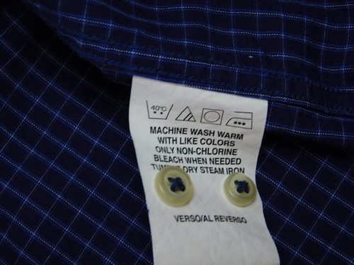 Tommy Hilfiger Mens Regular Fit Long Sleeve Button Dress Shirt Size 16-1/2 36-37 - Picture 12 of 13