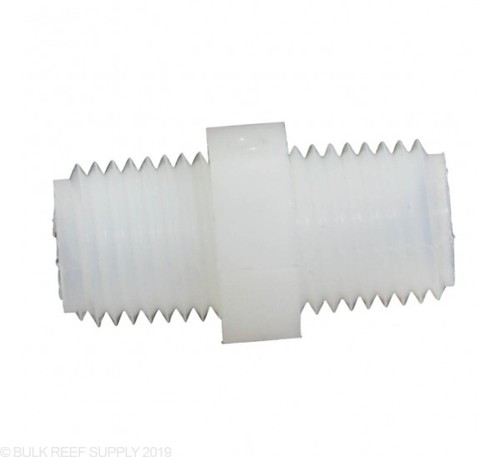 Jaco Style Compressed Tube Pipe Fitting 3/8 x 1/4 NPTF Male Thread - Picture 3 of 5