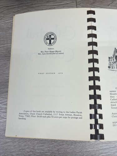 Vintage Spiral Bound Cookbooks, Community Church , Old Recipes Lot Of 5- 70s-80s - Picture 13 of 24
