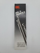 Oic Nontoxic No. 2 Pencil - #2 Pencil Grade - Yellow Barrel - x 12 - 1 Dozen NEW