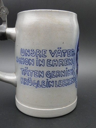 Krug Franz Ringer Keramik Reinhold Merkelbach Jugendstil Modell-Nr. 1640 um1910 - Bild 10 von 15