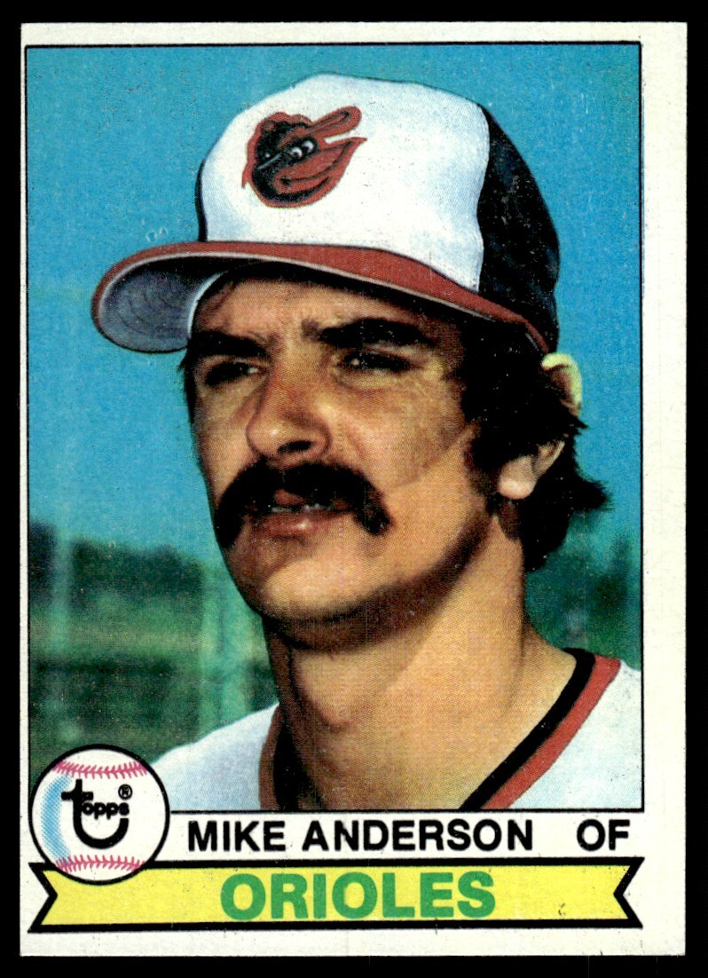 1979 Topps Mike Anderson Baltimore Orioles #102