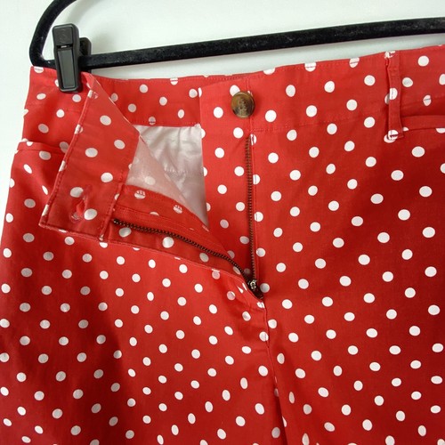Kim Rogers Stretch Damen 16 Walking Bermuda Shorts Chino Polka Dots koralle pink - Bild 3 von 10
