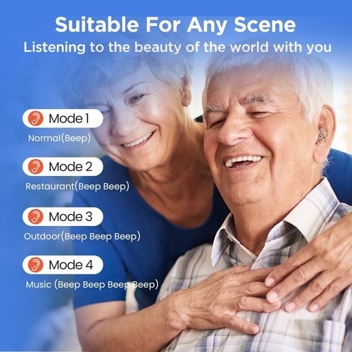 JINGHAO Hearing Aids Amplify for Seniors Rechargeable Hearing Amplifier in the E - Picture 5 of 14