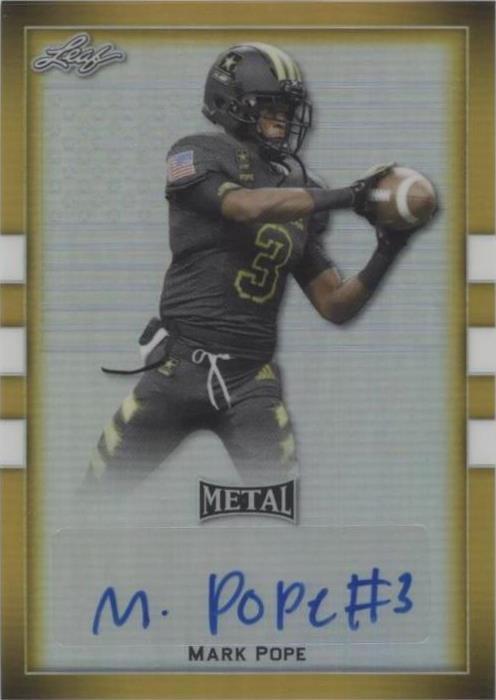 2018 Leaf Metal U.S. Army All-American Bowl Mark Pope #BA-MP1 - 1 of 2