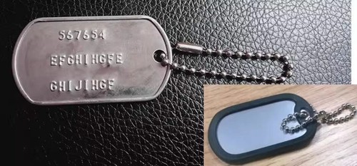 52 Characters Manual GI Military Steel Metal PET Dog Tags Embosser ID Card Embos - Picture 8 of 17