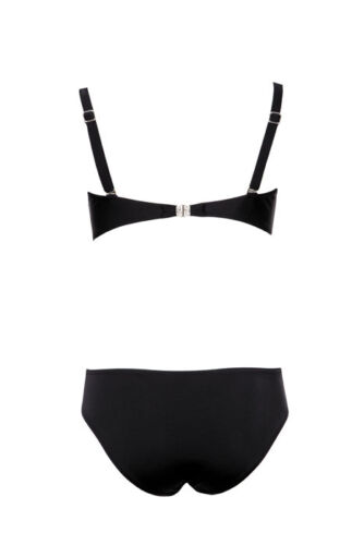 Schicker Push-up Balkonette-Monokini Gr.34-40 Cups A-D (Mod.1014 S18) Neu - Picture 2 of 2