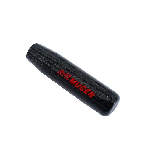 13CM Racing Real Black Carbon Fiber Mugen Universal Manual Gear Shift Knob - Picture 4 of 9