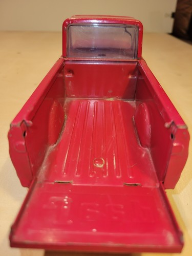 Vintage Mighty Tonka Car carrier 1968 w 3 pickups & 1 station wagon - Picture 19 of 24