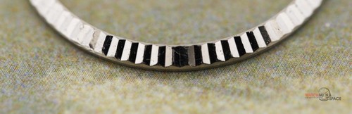 Original Rolex DJ DD 36mm 16234 18039 Acanalado Oro Blanco 18K Bisel #D51 - Imagen 5 de 6