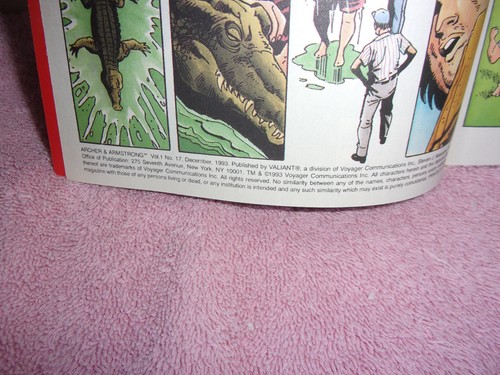 VINTAGE (NEU) VALIANT COMIC ARCHER & ARMSTRONG # 17 ....1993.......#662 - Bild 4 von 4