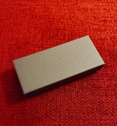 NUEVO Patek Philippe Cuero Negro Estilo De Colección Bolsa para Plumas - Nuevo en Caja Lux Anuncio Regalo para Él - Imagen 13 de 18