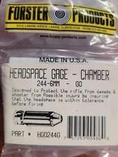 Forster Headspace Gauges VARIOUS *YOU PICK* Go, No Go & Field