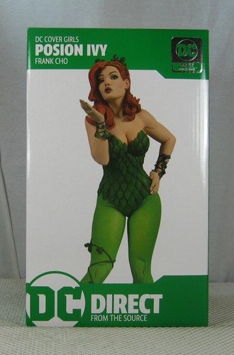Poison Ivy Statue Cover Girls of the DC Universe Frank Cho NEW SEALED - Picture 3 of 8