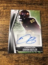 2022 Sage Football Darien Butler A-DB3 Silver Auto - Las Vegas Raiders 🔥🔥🔥