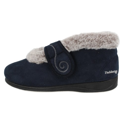 Mujer Padders Textil Rasgar Cinta Correa Sujeción Pantuflas : Hush - Imagen 3 de 39
