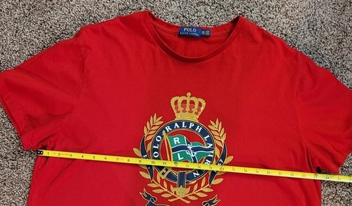 Polo Ralph Lauren New York 1967 Graphic Logo Print T-Shirt Classic Fit Large 2XL - Bild 5 von 8