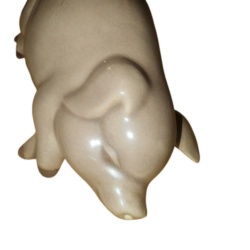 Vintage Mama Schwein schlafend kleine Keramik Figur Dekor gebraucht Schwein 5 cm - Bild 2 von 3