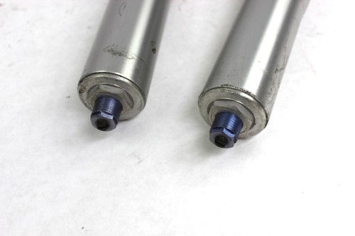 2001 01 Kawasaki ZX12R ZX12 Ninja Front Forks Suspension Straight - Picture 6 of 6
