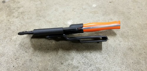 BARK RIVER "GUNNY" Kydex sheath, Pancake w/ Offset Beltloop & FS Holder (Bk) - Picture 5 of 9
