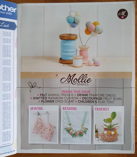 Mollie macht Bastelzeitschrift - ungelesen unbenutzt Abonnentenausgaben - Bild 15 von 61