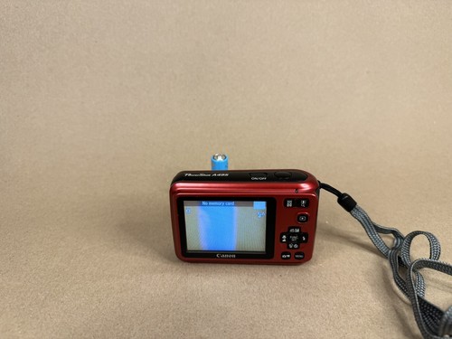 Canon PowerShot A480 10.0MP Digital Camera - Red Parts - Picture 2 of 10