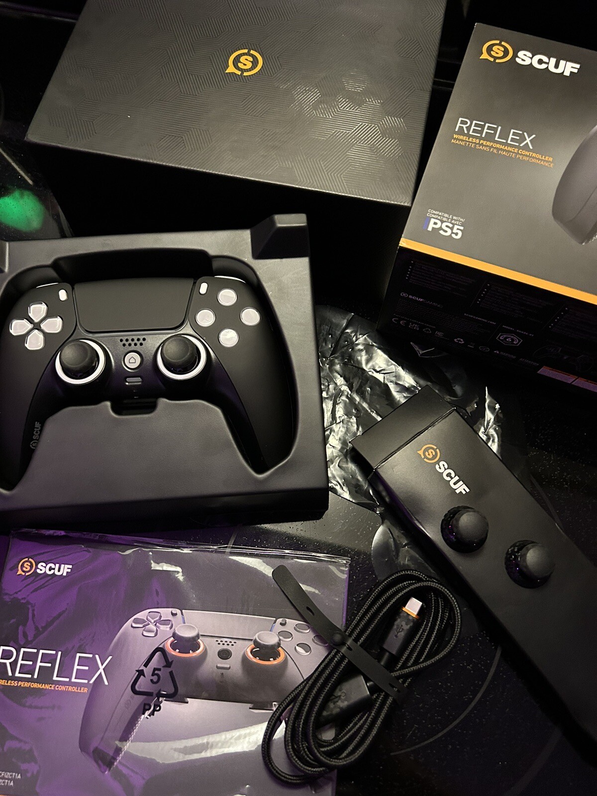 Ps5 Scuf Reflex Pro Controller Custom Color Scheme Ready To Ship eBay