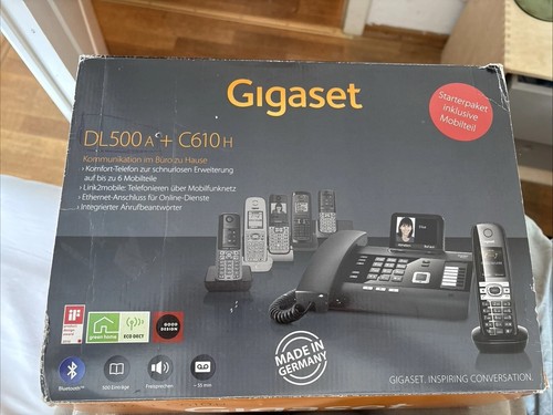 Siemens Gigaset DL500A + Mobilteil C610H für Homeoffice in TOP ZUSTAND, wie NEU - Zdjęcie 5 z 7