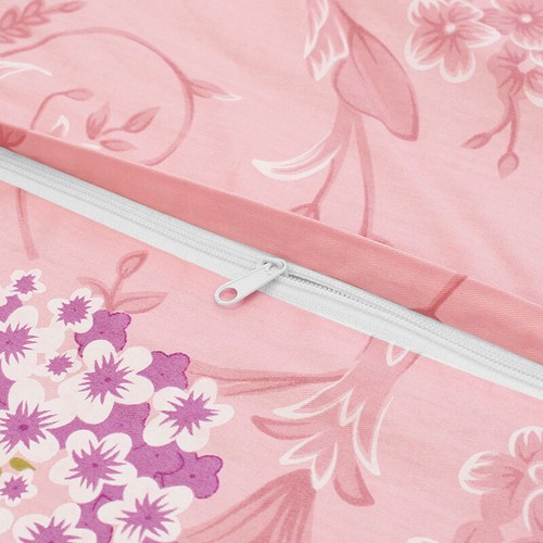 1x Long Bolster Pillowcase Flower Double Person Pillow Cover Bedding Couple Neck - Picture 4 of 41