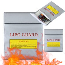 23x30cm Fireproof & Explosionproof Capacity Lipo Battery Safe Bag Storage Pouch