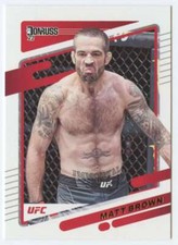 2022 Donruss #149 Matt Brown Welterweight MMA Card