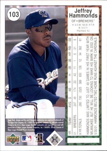 2002 Upper Deck AUTHENTICS Commons Stars RCs ⚾ VOUS CHOISISSEZ VOS FAVORIS ⚾ MLB BASEBALL - Photo 150 sur 300