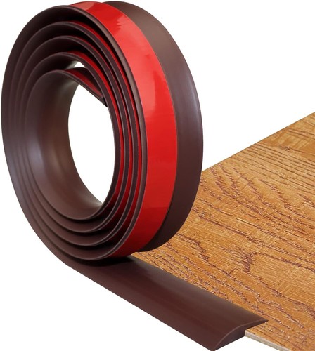 Self-Adhesive PVC Transition Strip for Floor and Carpet Edges - Easy Install - Picture 3 of 9