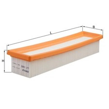 Mahle Air Filter LX1655 fits Renault Clio Modus - Genuine Part