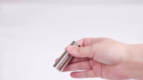 100x Super Strong Round Disc Magnets Rare-Earth Neodymium Magnet 10 x 2 mm NEW - Video 1 of 1