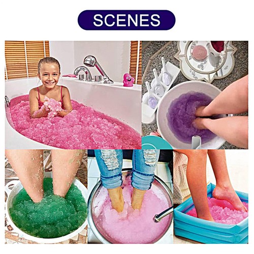 Crystal Jelly Spa Foot Soak Jelly Foot Soak Relieve Physical Fatigue Foot Care - Picture 5 of 12