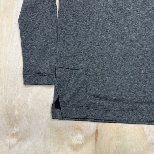 NEW LG Nike New Orleans Saints Charcoal Sideline Lockup 1/4 Zip Pollover Top - Picture 4 of 12