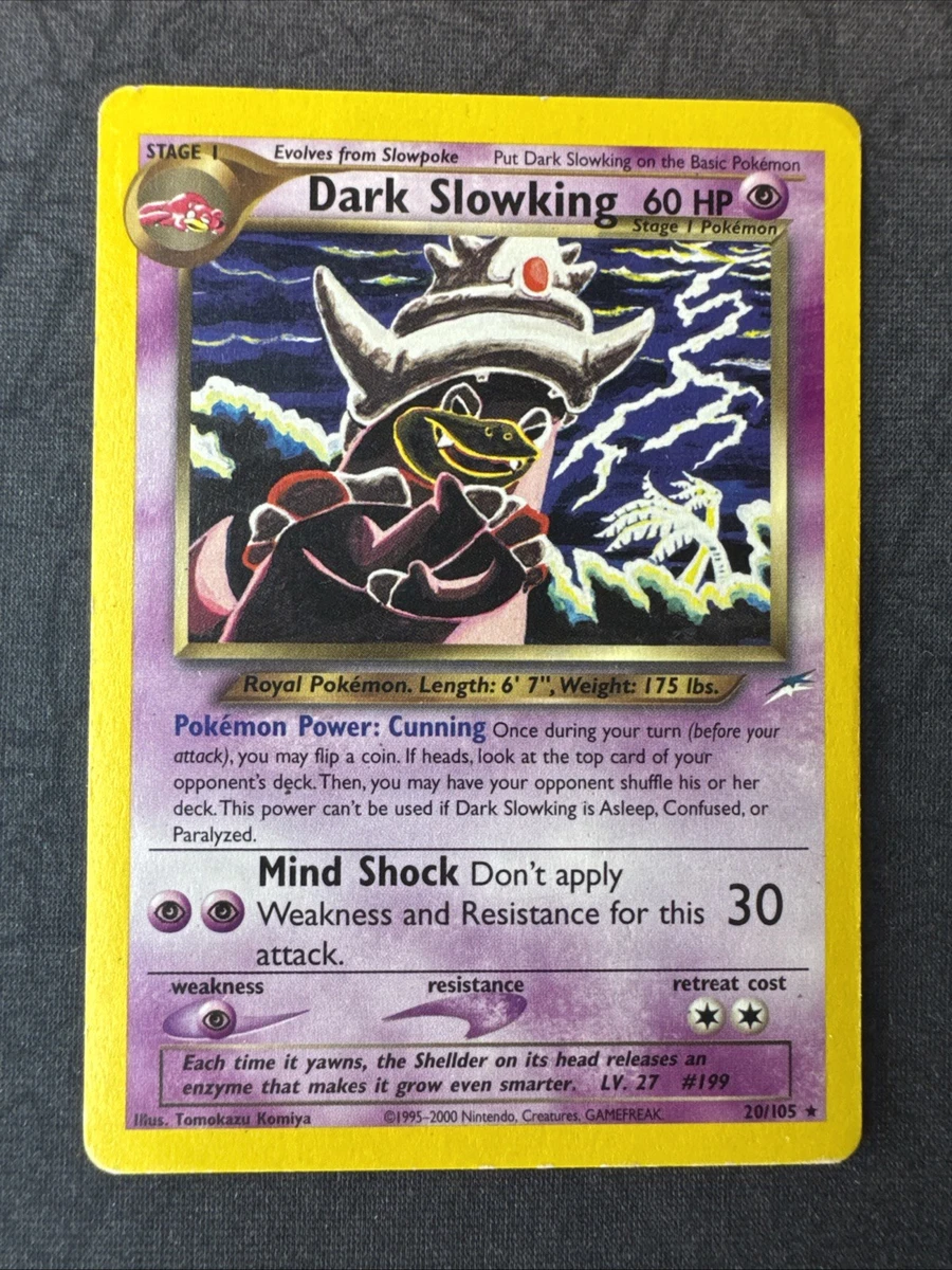 Dark Slowking 20/105 Neo Destiny for sale | eBay