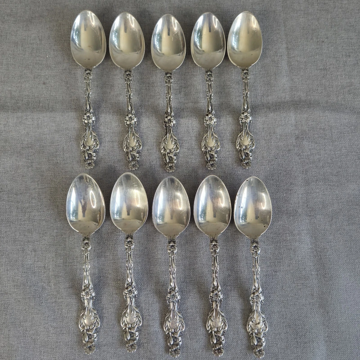Whiting Manufacturing Company Lily Antique US Sterling Silver for