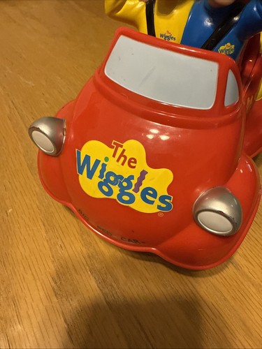 WIGGLES Toy Big Red Car Musical Motorisiertes Auto TV Show Kinder 2003 Batteriebetrieben - Bild 3 von 9