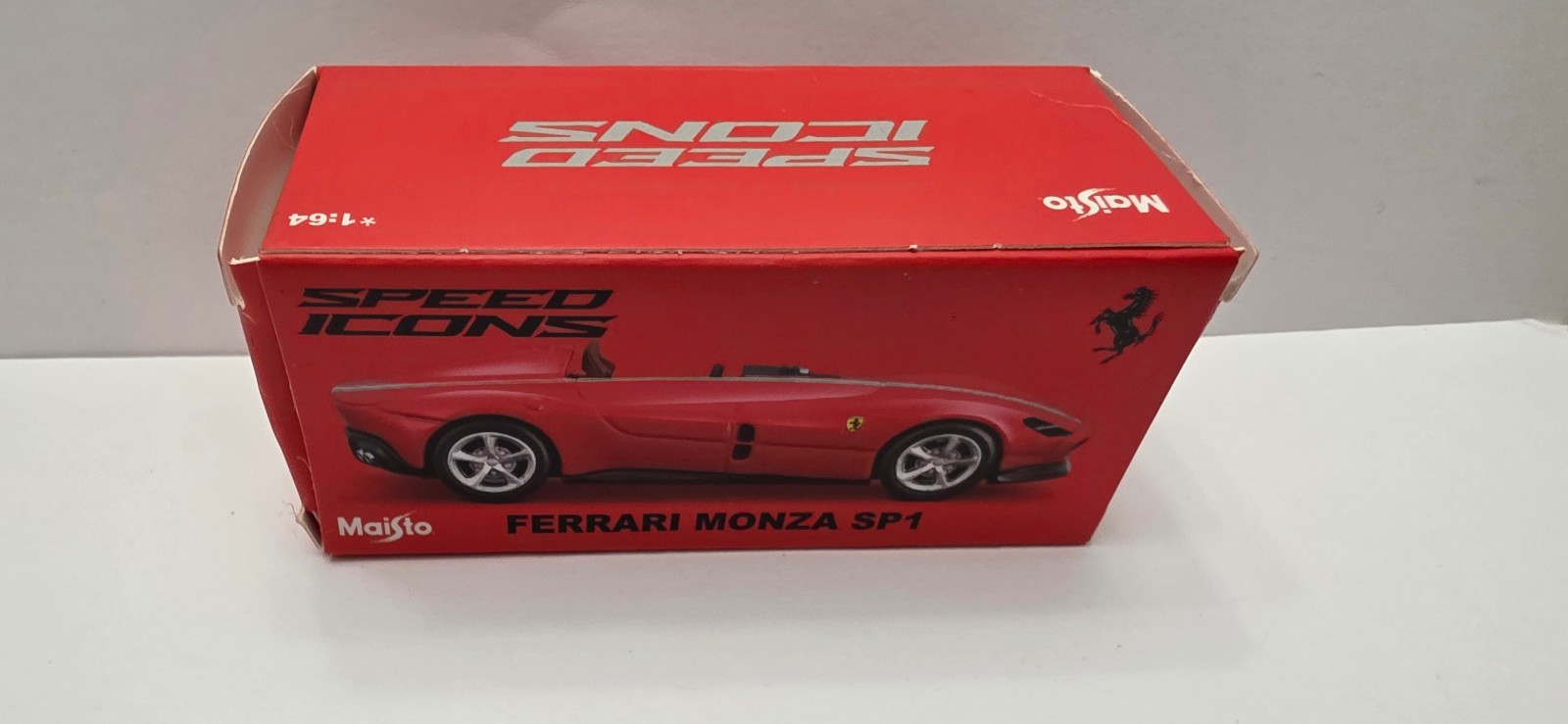 Maisto Speed Icons 1/64 Ferrari Monza SP1 Red [B8] | eBay