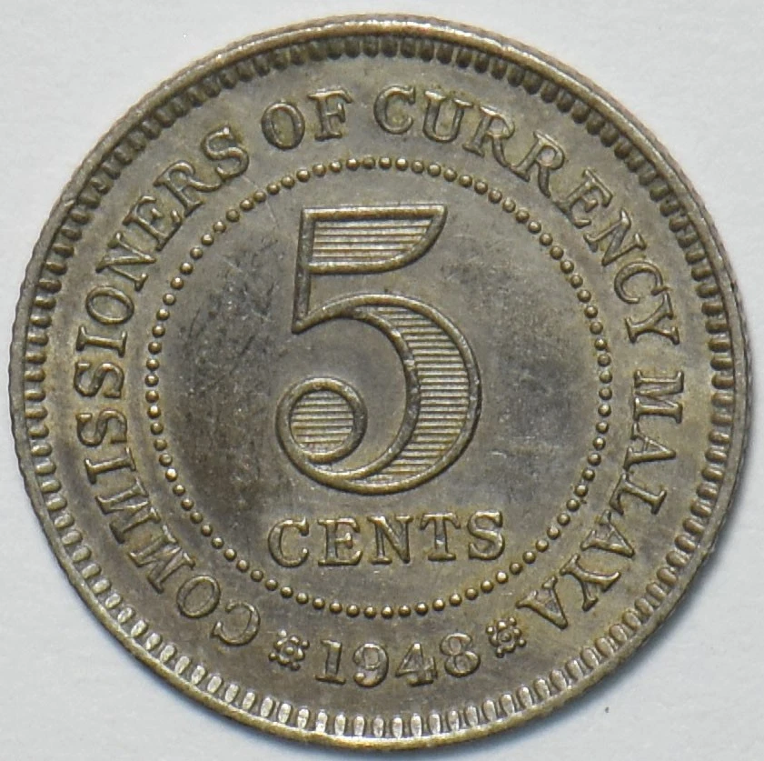 Malaya 1943 5 Cents 903416 combine shipping - Image 2 of 2