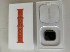 Apple Watch Ultra 2 GPS Cellulaire 49 mm Titane, Orange, Bracelet Océan