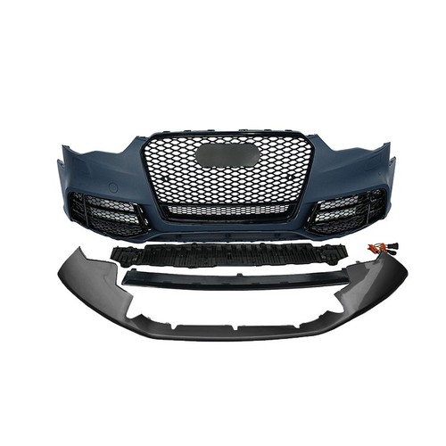 For Audi A5 S5 B8.5 2013 - 2016 Front Bumper Body Kit Include Grille RS5 Style - Picture 3 of 5