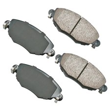 Genuine AKEBONO Akebono EURO Ultra Premium Ceramic Disc Brake Pad Kit EUR910