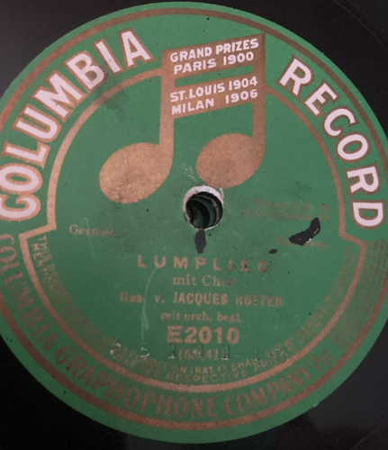 RARE FOREIGN 78 rpm phonograph records ALL E - / E - Picture 19 of 19