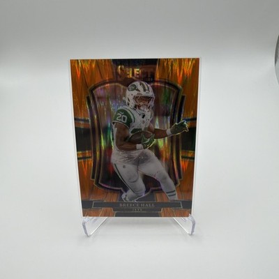 2025 Panini Select - Premier Level Breece Hall #175 Orange Shock Prizm /399